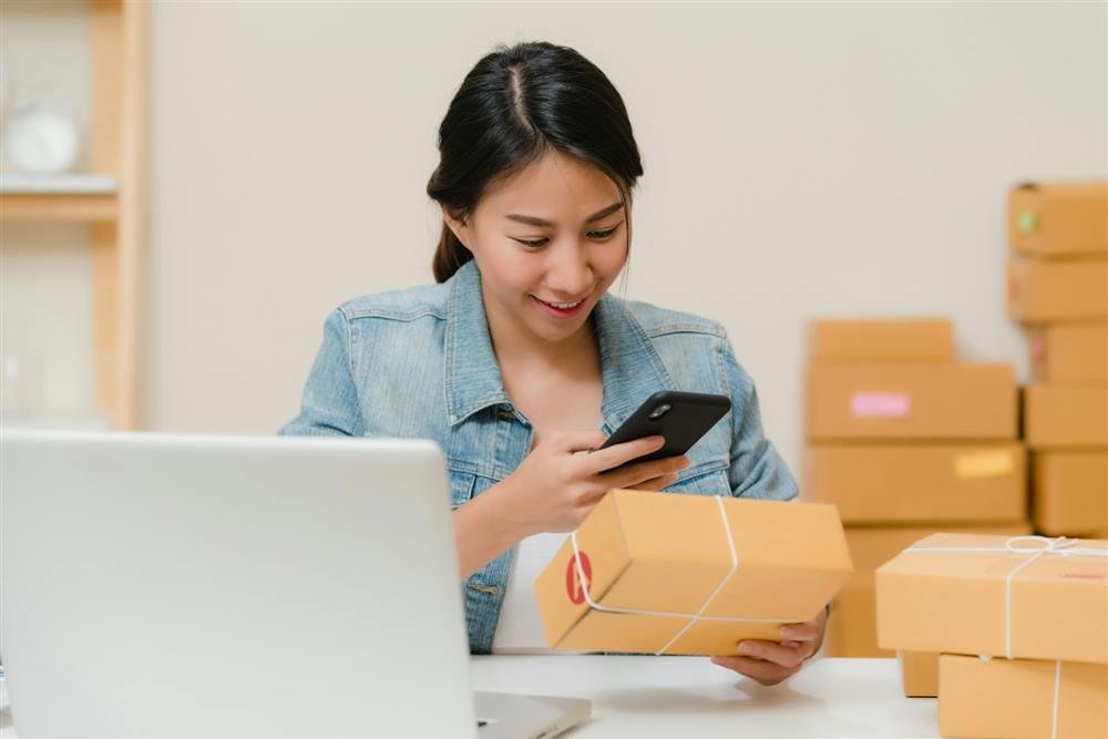 An order being checked before it ships