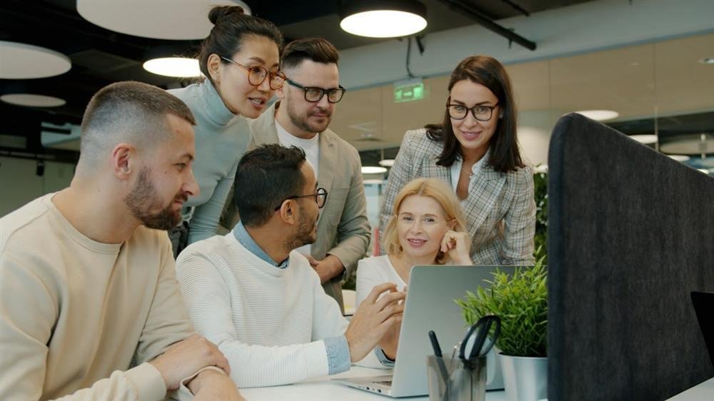 A team reviewing supplier terms together